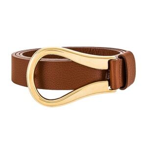 B-Low The Belt Ryder Wrap Belt in Brandy & Gold